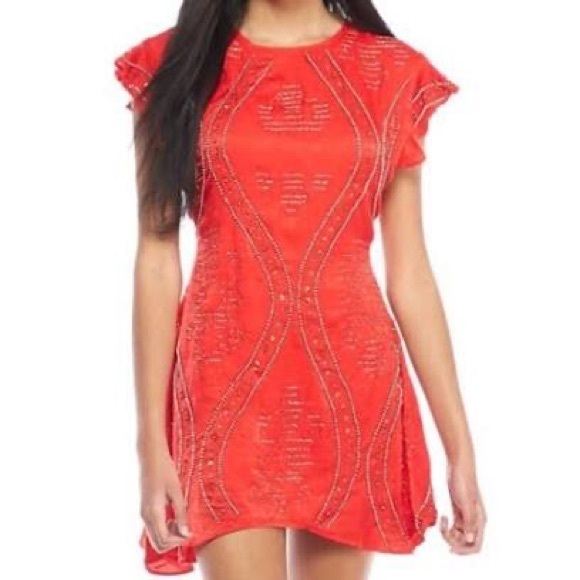 NWT Beaded Free People Dress- XS (runs big) - Picture 3 of 3
